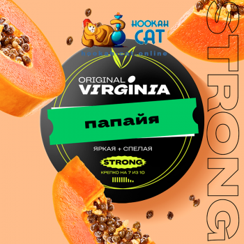 Табак для кальяна Original Virginia Strong Папайя 25г Акцизный